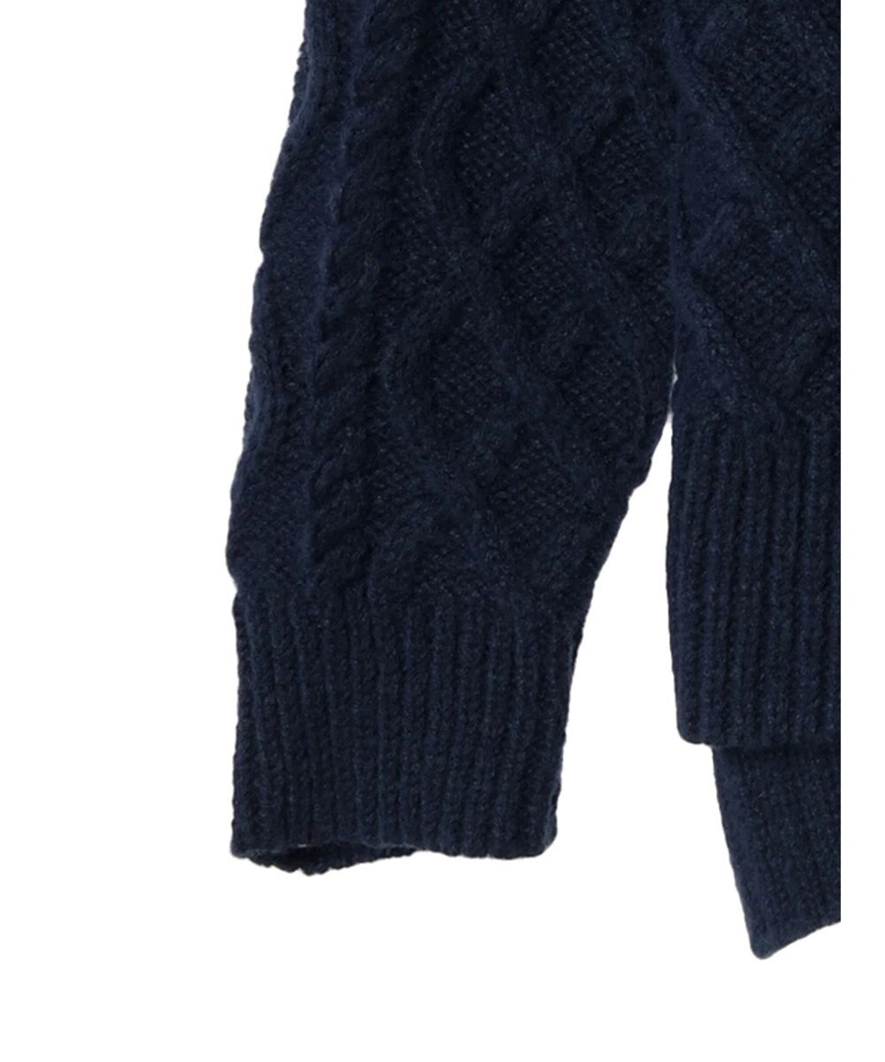 CRAFT STANDARD BOUTIQUE ブラッシングケーブルニット 