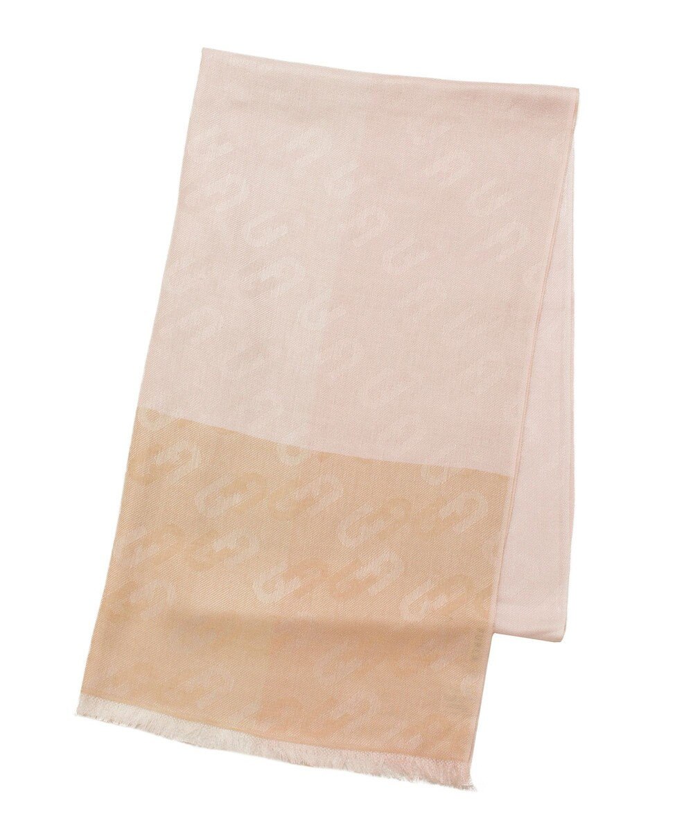 MOONBAT FURLA シルクカシミヤジャカードストール／幅55cm 