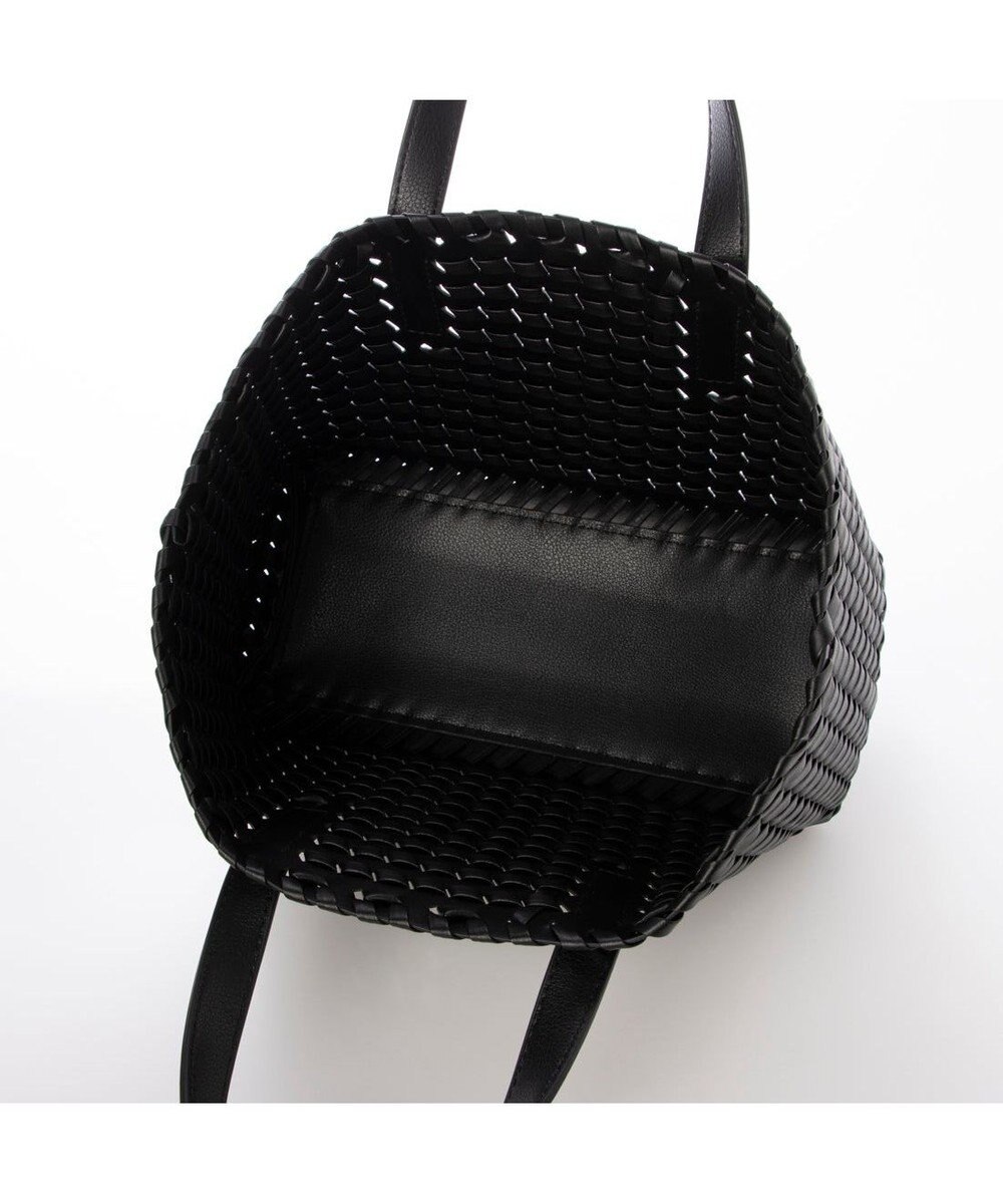 UNBILLION カシュカシュ cachecache / コードかがり横長トートバッグ 