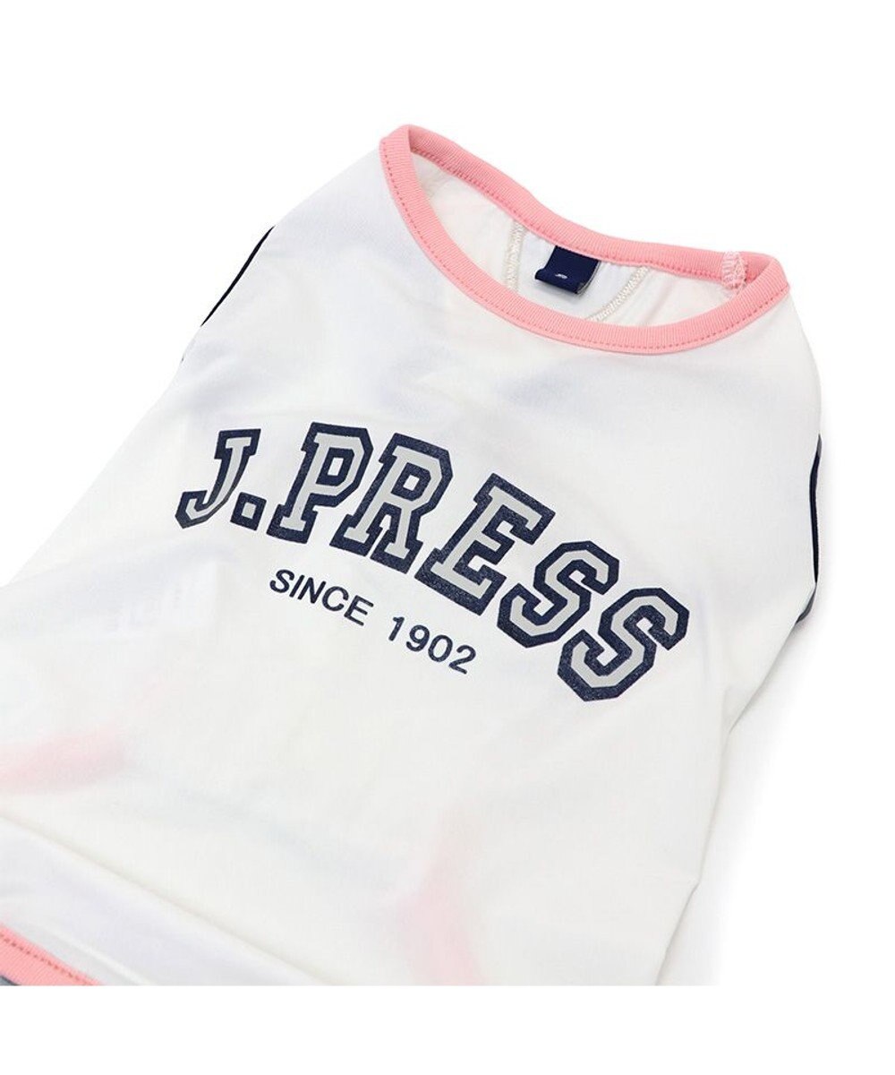 PET PARADISE J.PRESS クール 接触冷感 パンツつなぎ マドラスパンツ 小型犬 