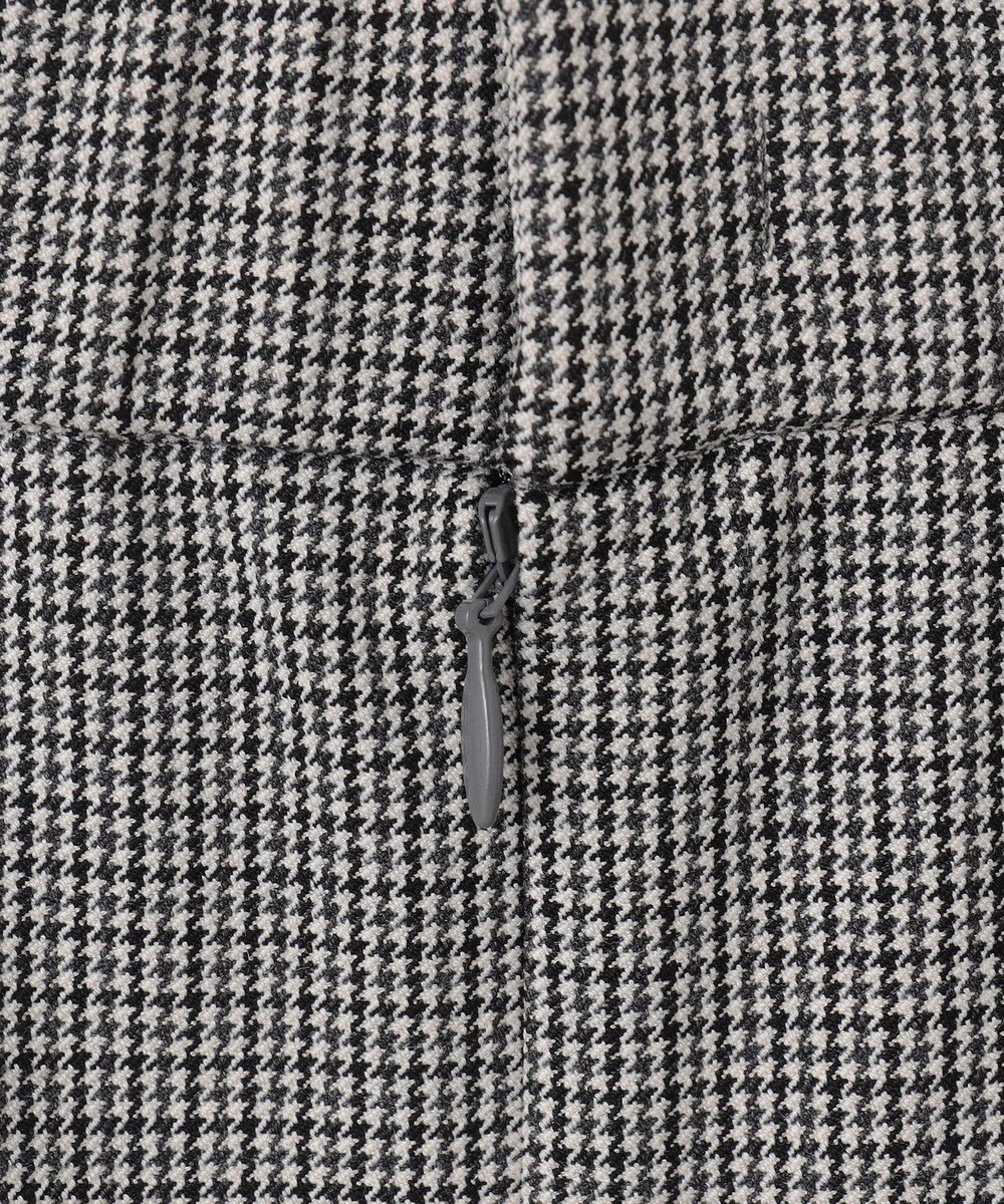 自由区 S 【撥水加工・洗える】TRギャバチェック柄 スカート 