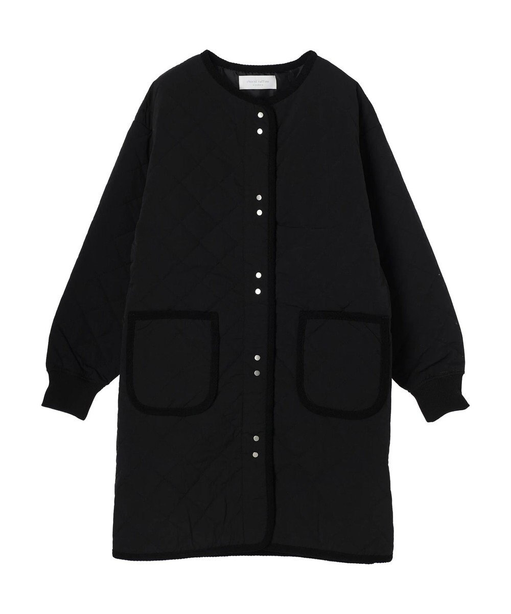 Green Parks キルティングミドル丈コート 