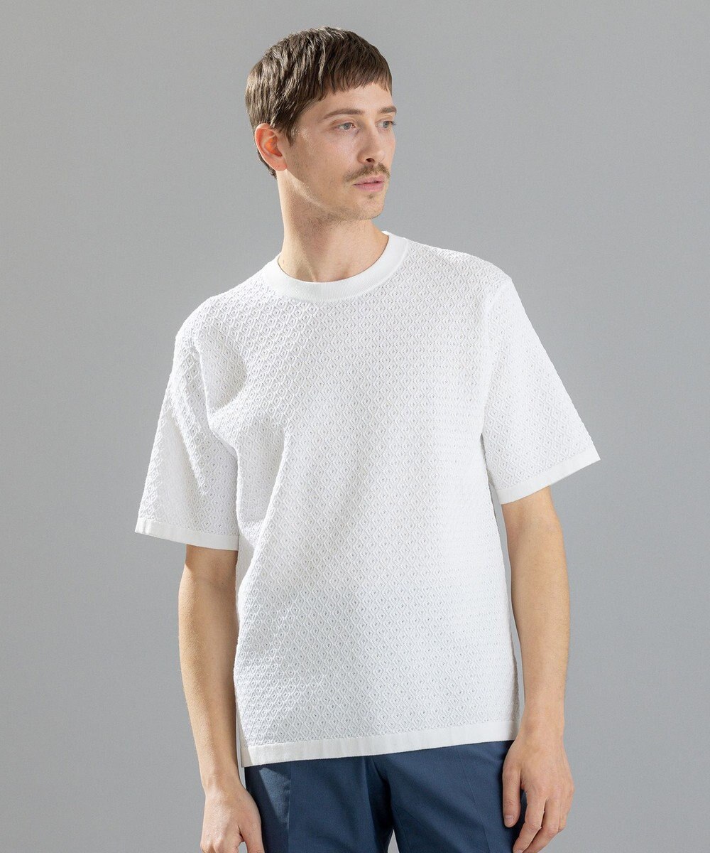 JOSEPH HOMME ドライコットンリンクス　半袖ニット 