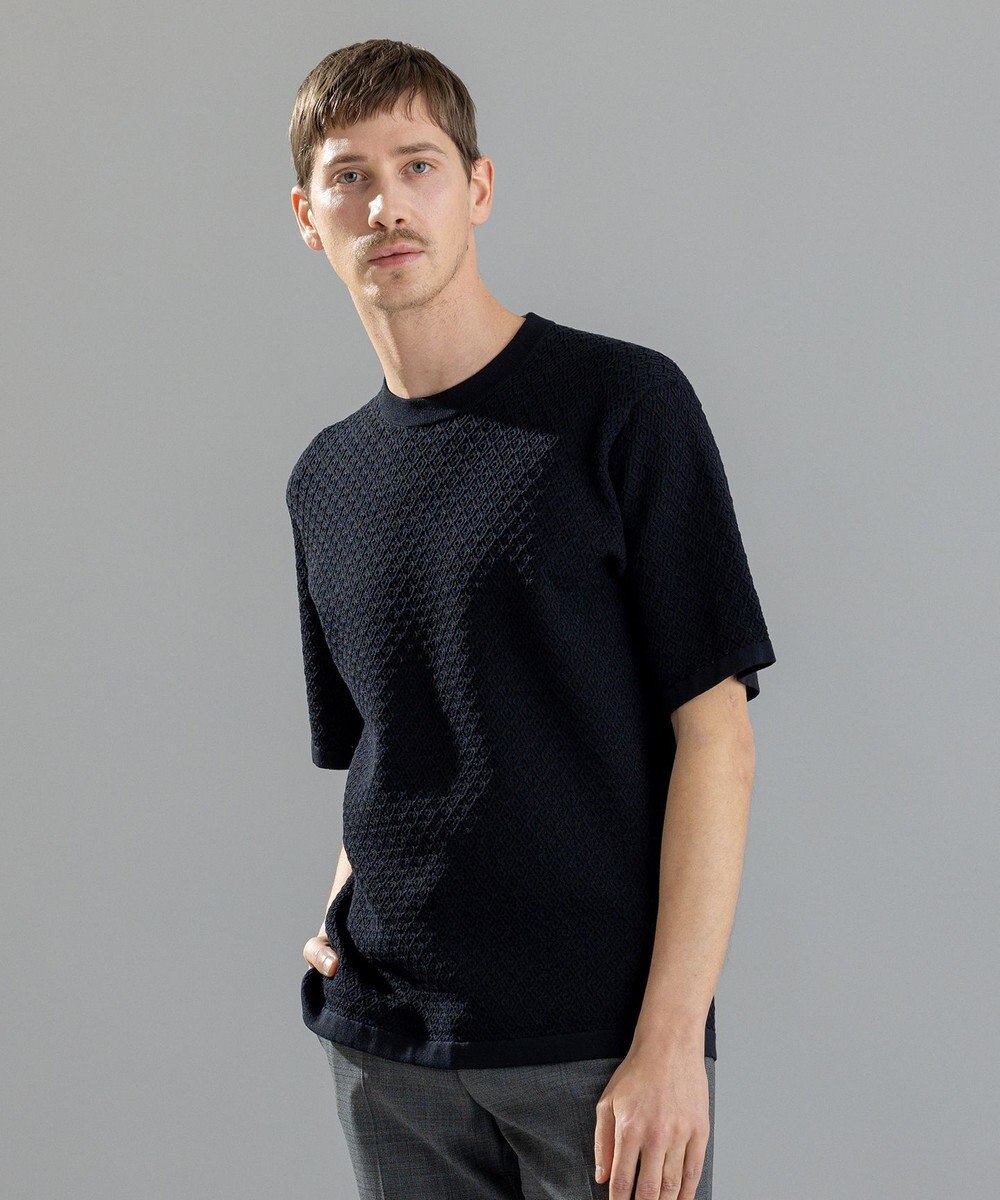 JOSEPH HOMME ドライコットンリンクス　半袖ニット 