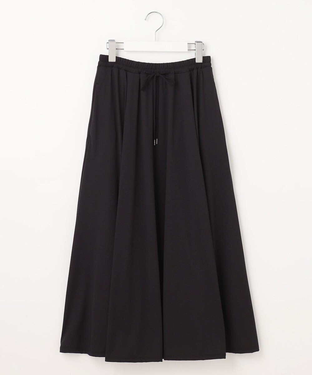 J.PRESS LADIES L 【洗える】ジャージー フレアー スカート 