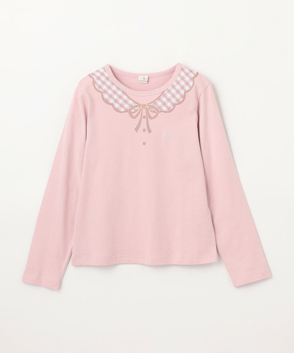 組曲 KIDS 【110-140㎝】トロンプルイユロン Tシャツ 