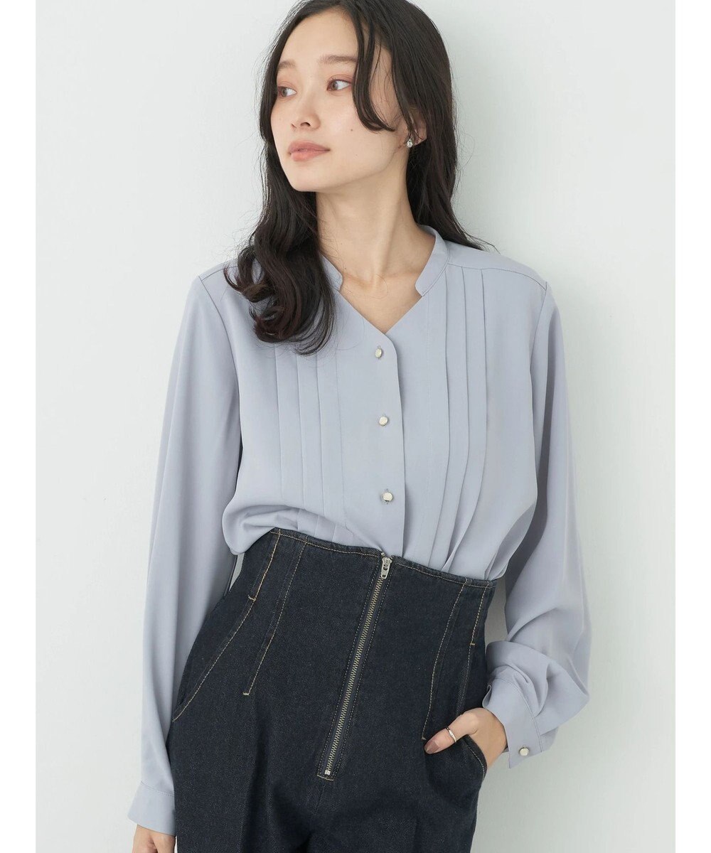 earth music&ecology タックブラウス 