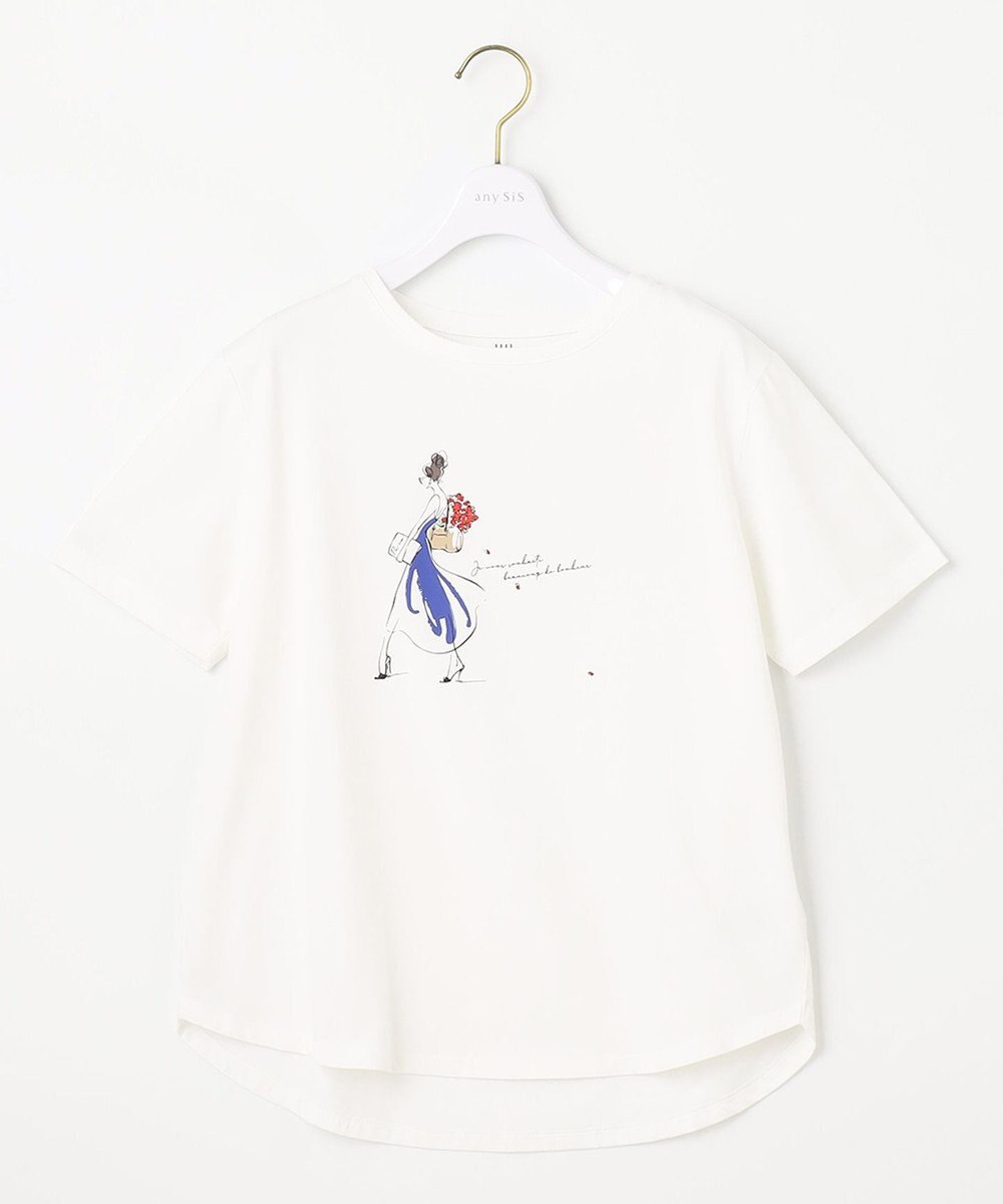 ANY SIS 【JIJI × any SiS】イラスト Tシャツ 