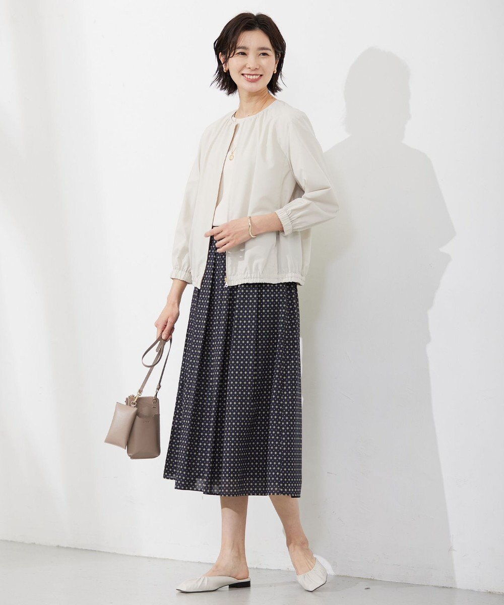 J.PRESS LADIES L 【洗える・撥水】 Minotechライトタフタ ブルゾン 