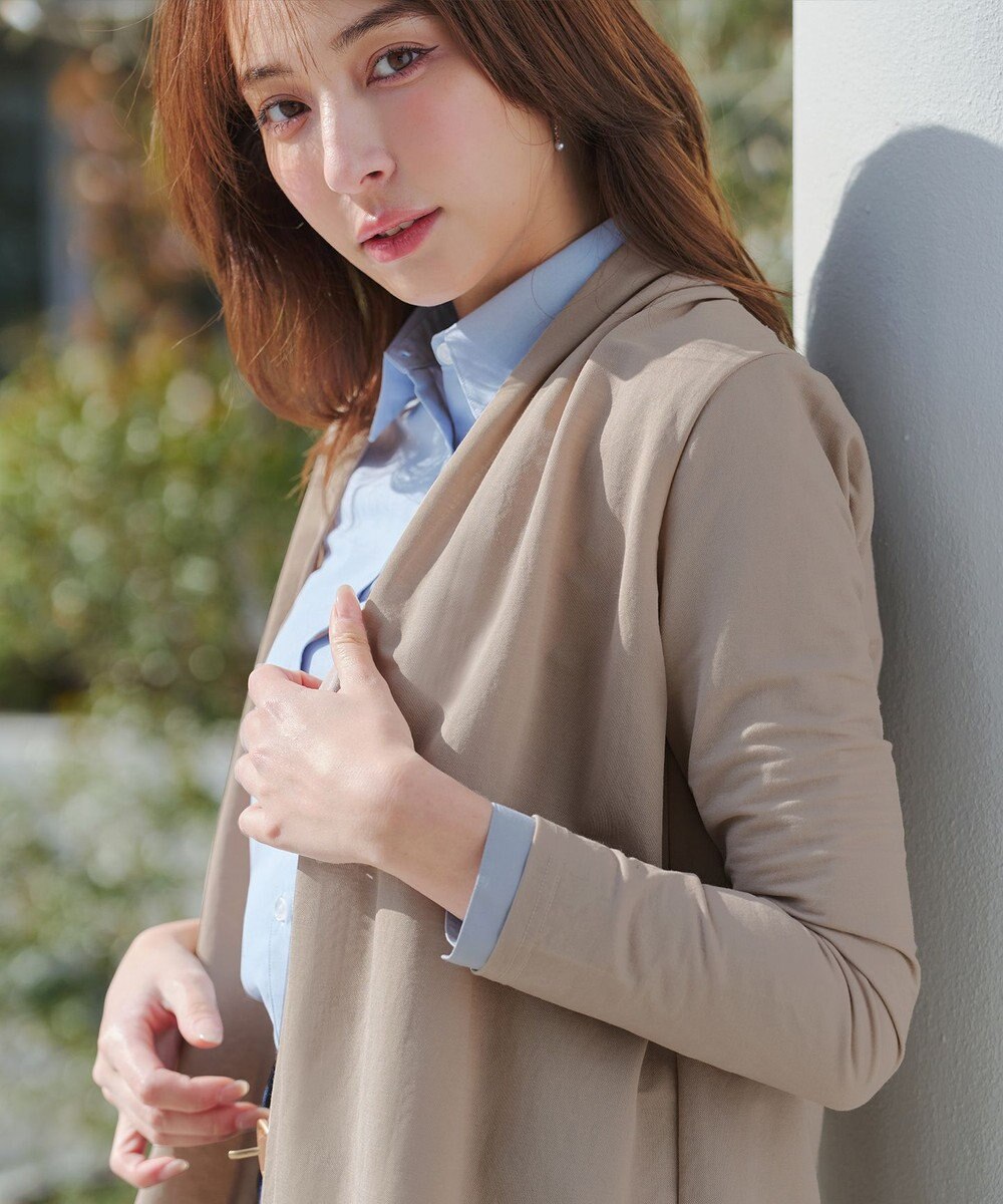 Tiaclasse L 【おのののかさん着用】冷凛(ひやりん)カノコカットソートッパーカーディガン 