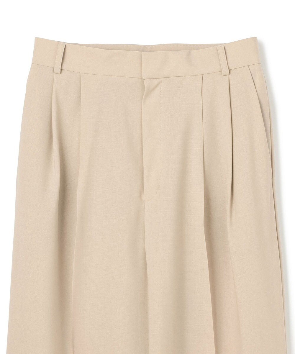 BEIGE， 【GISELe 6月号掲載】OREGANO / サマーウールタックワイドパンツ 