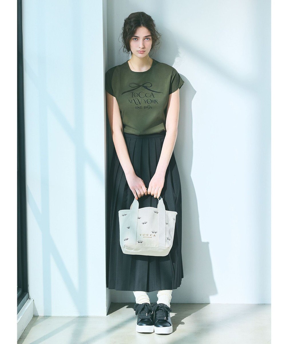 TOCCA CROWN DOTS CANVASTOTE トートバッグ 