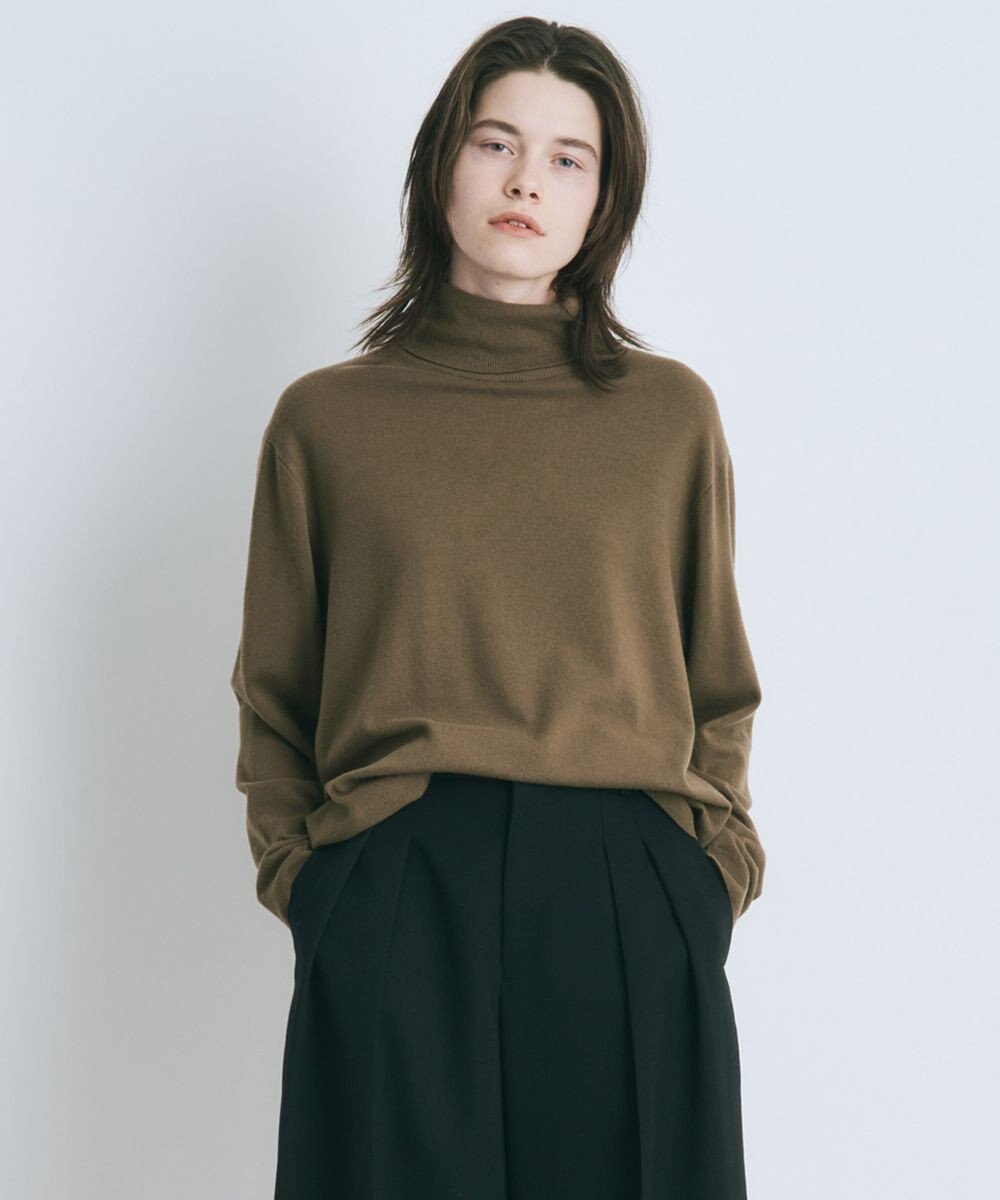 MAT WOOL   タートルネックセーター   UNISEX / ATON   ファッション