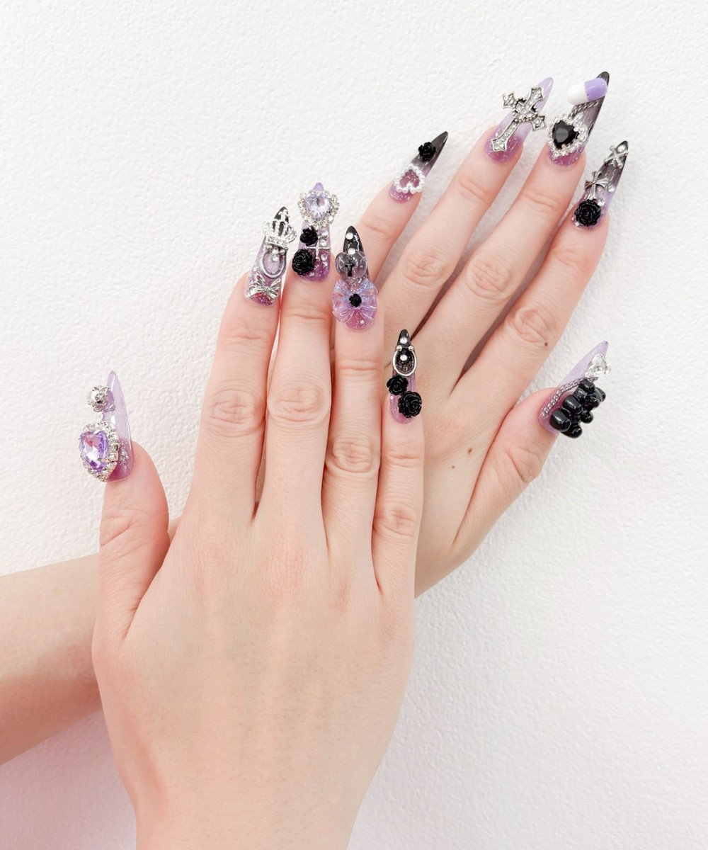 WEGO デザインデコネイルチップ 