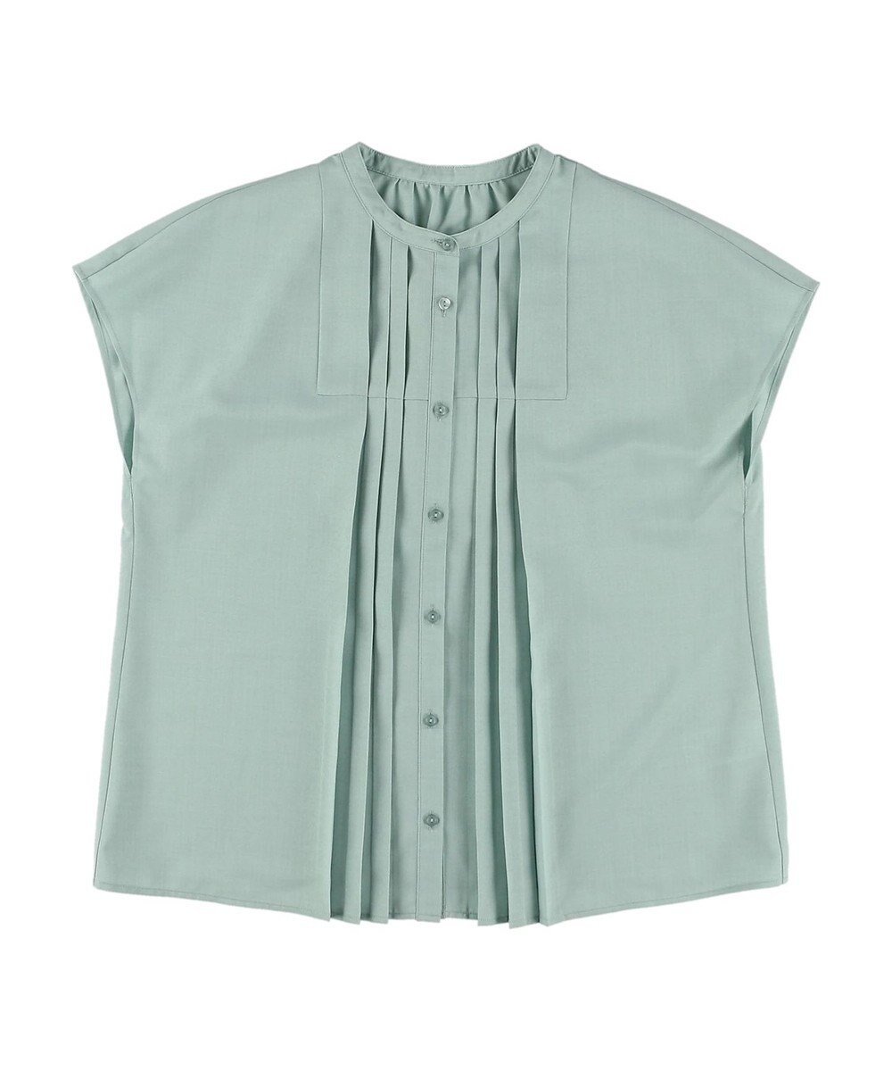 earth music&ecology タックデザインブラウス 