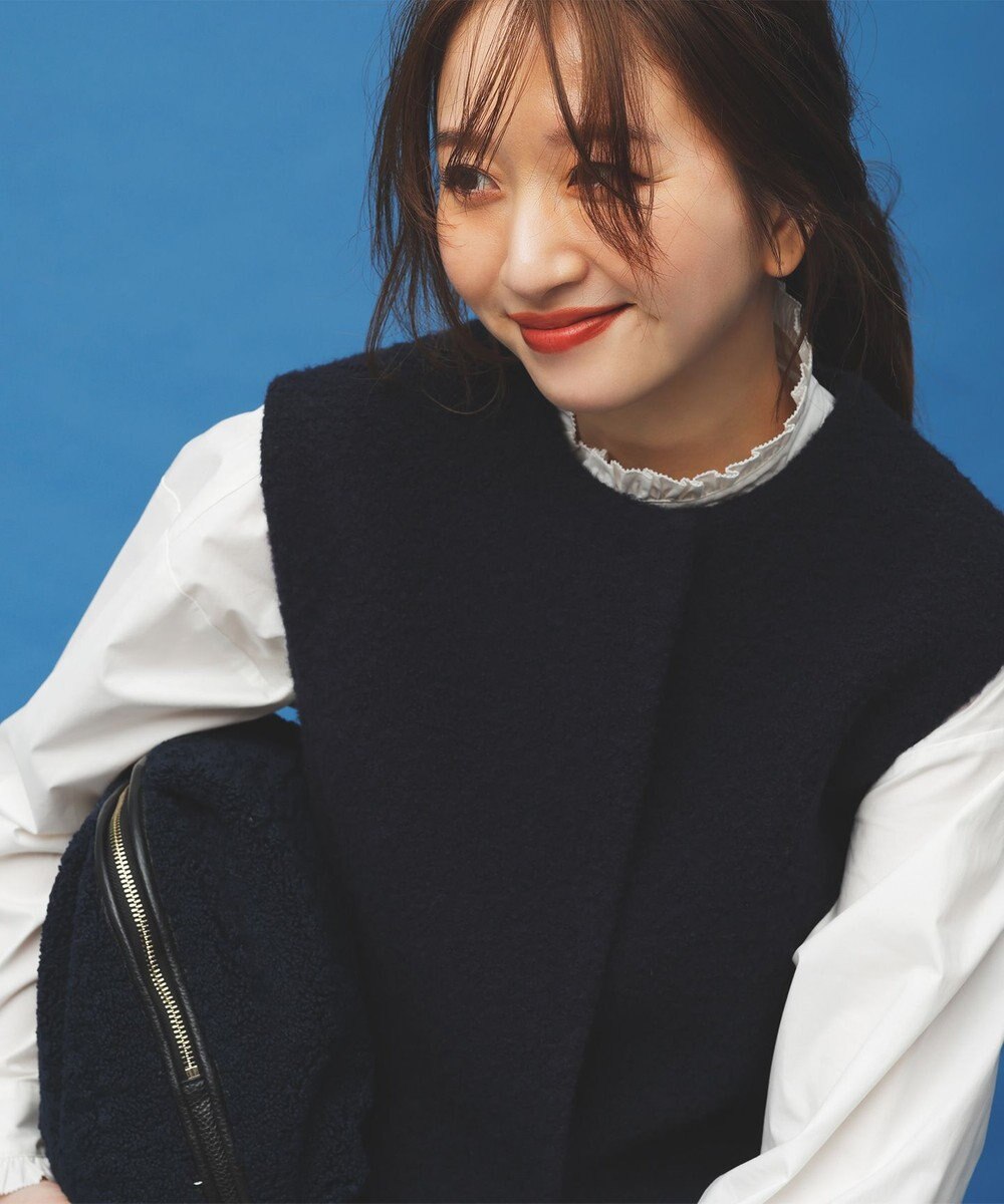 #Newans ポッテリ―シルエットジレ 