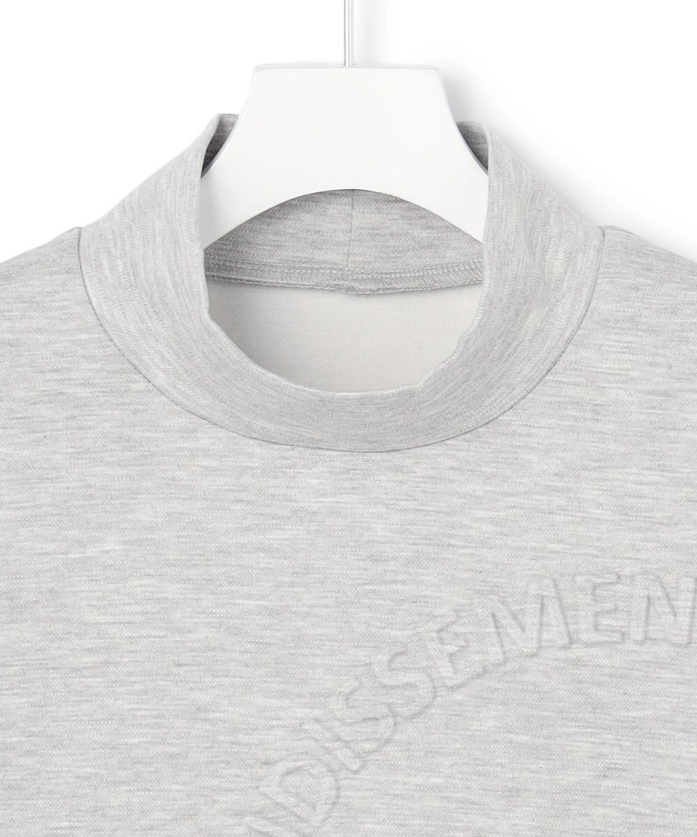 23区GOLF 【MEN】エンボスロゴダンボールモックネック 