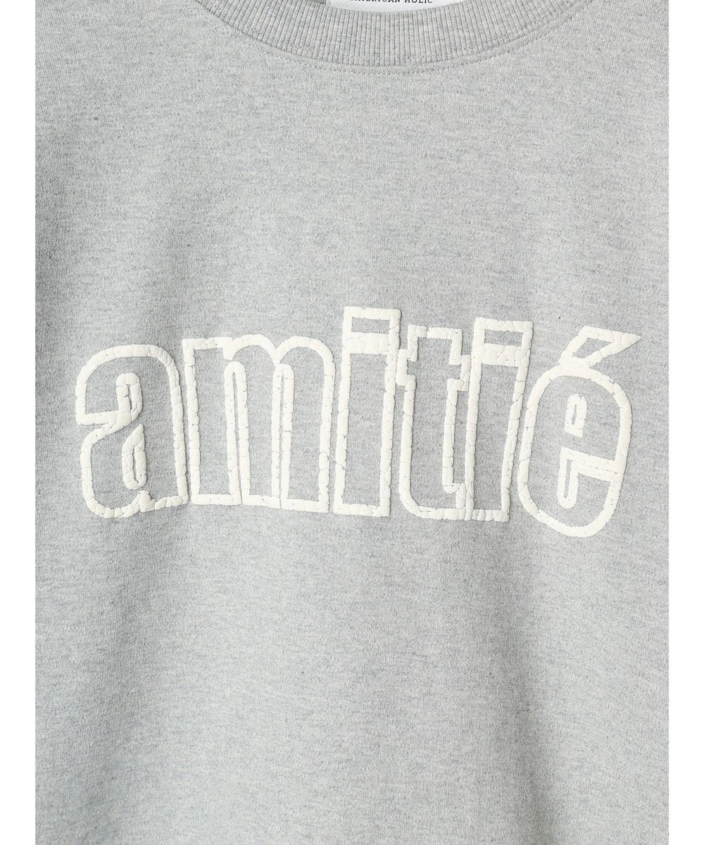 AMERICAN HOLIC 発泡ロゴポンチプルオーバー 