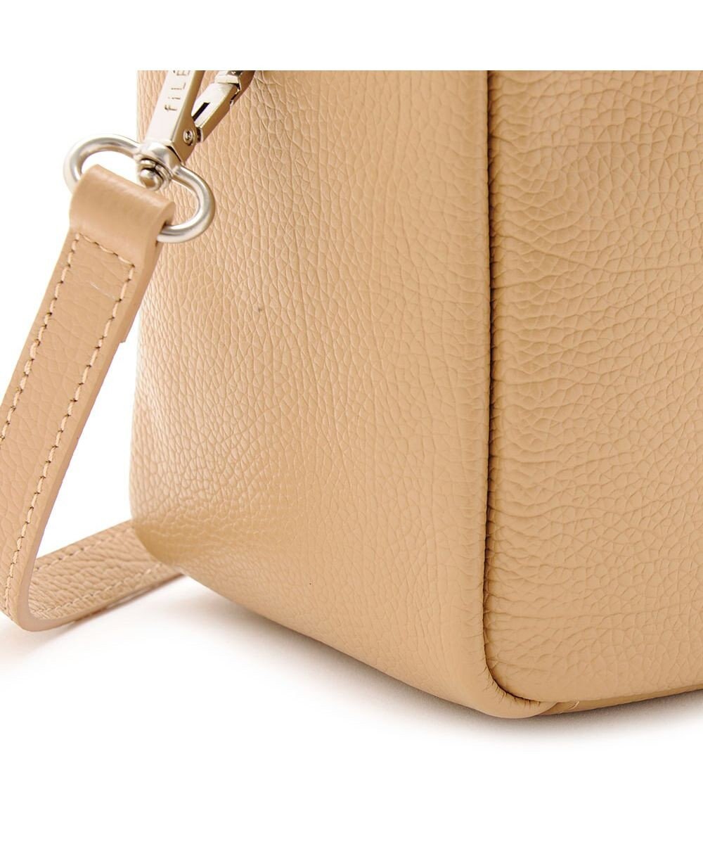 MioFIRANO ボックス本革ハンドバッグ 2WAY　fiLEAT フィリート 