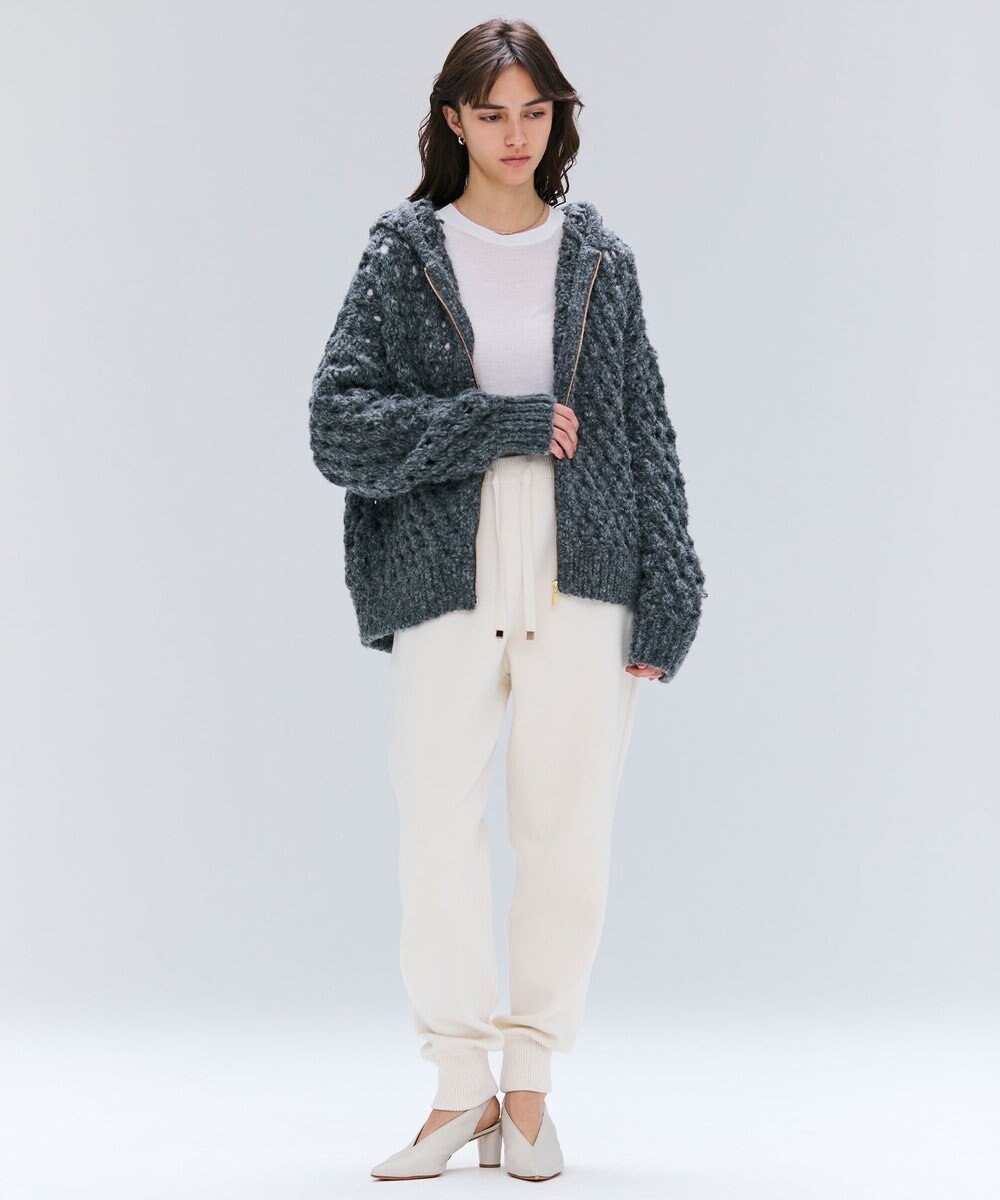 BEIGE， 【洗える】TAFT / コットンカシミヤトラウザーパンツ 