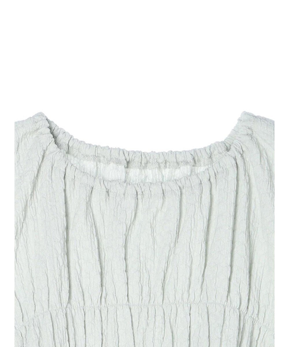 earth music&ecology ポコポコシャーリングトップス 