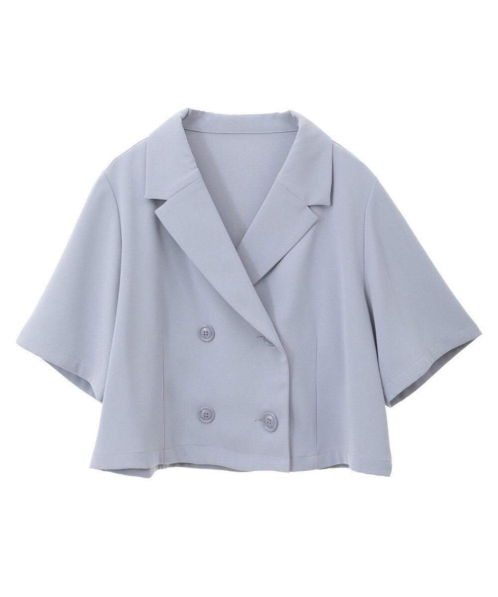 earth music&ecology ショートテーラードジャケット 