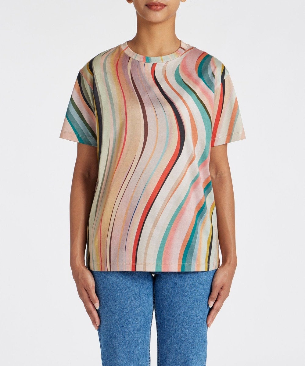 Paul Smith スワール オールオーバー 半袖Tシャツ マルチカラー