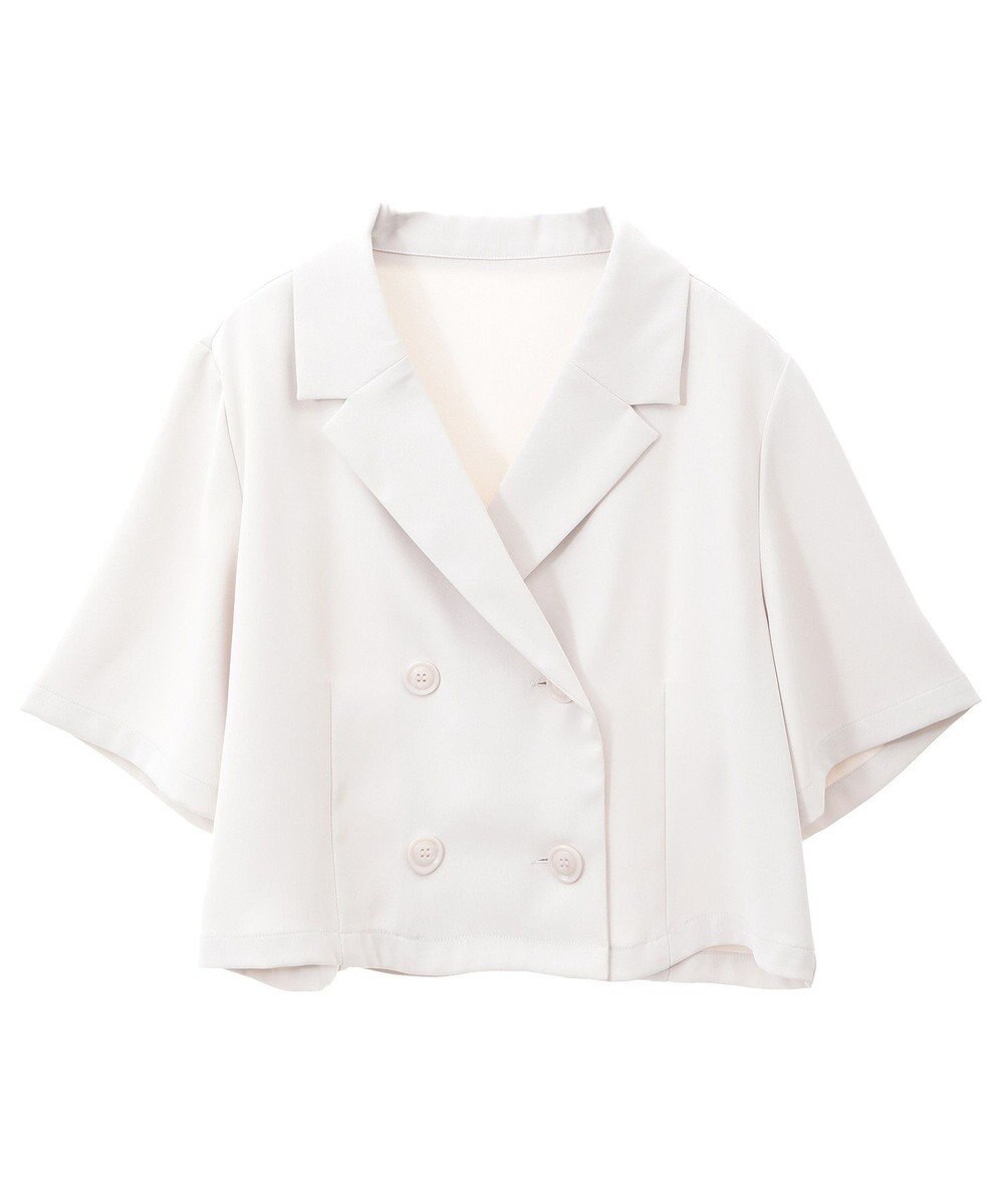 earth music&ecology ショートテーラードジャケット 