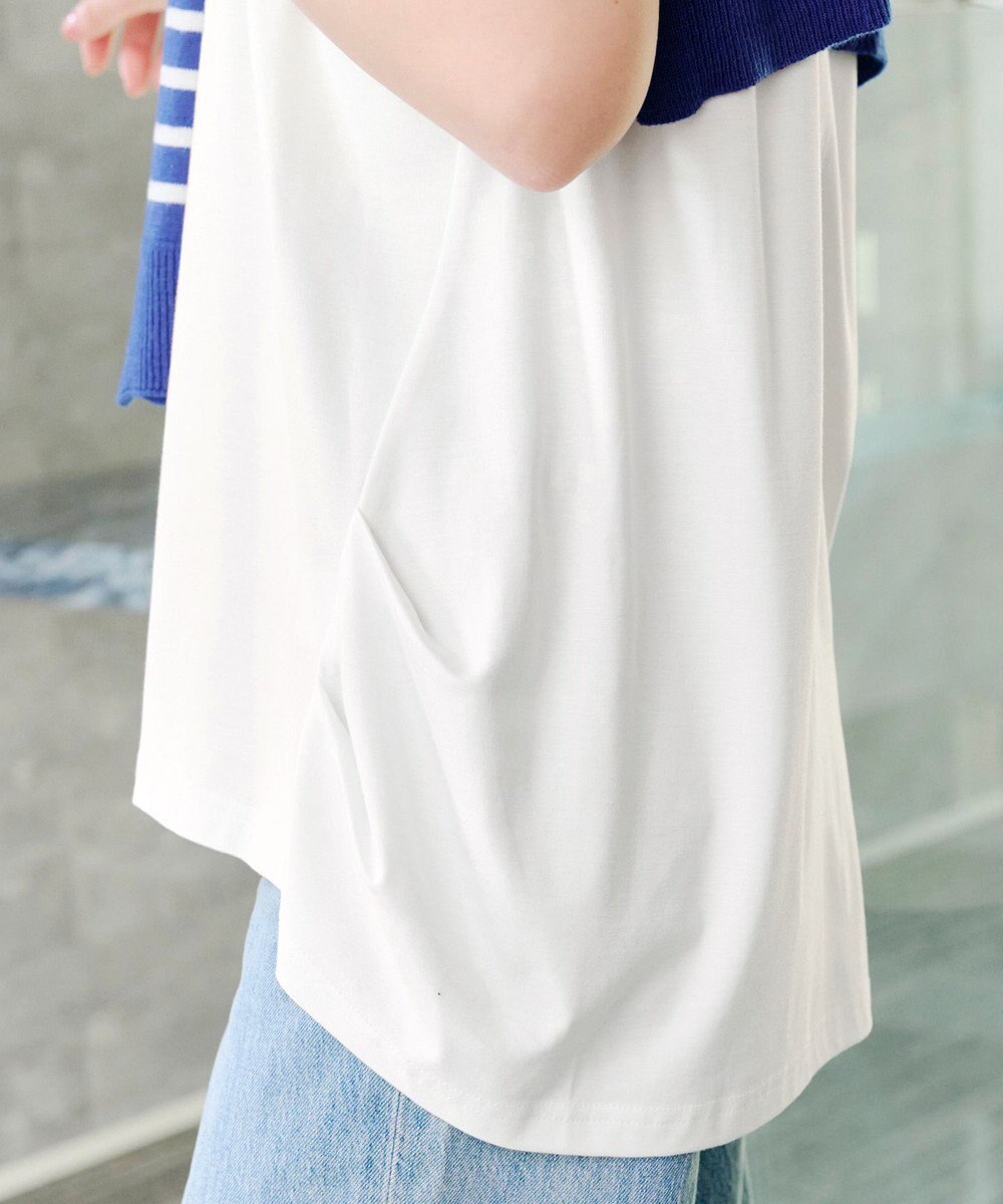 Tiaclasse 【洗える】脇タックポンチプルオーバー 