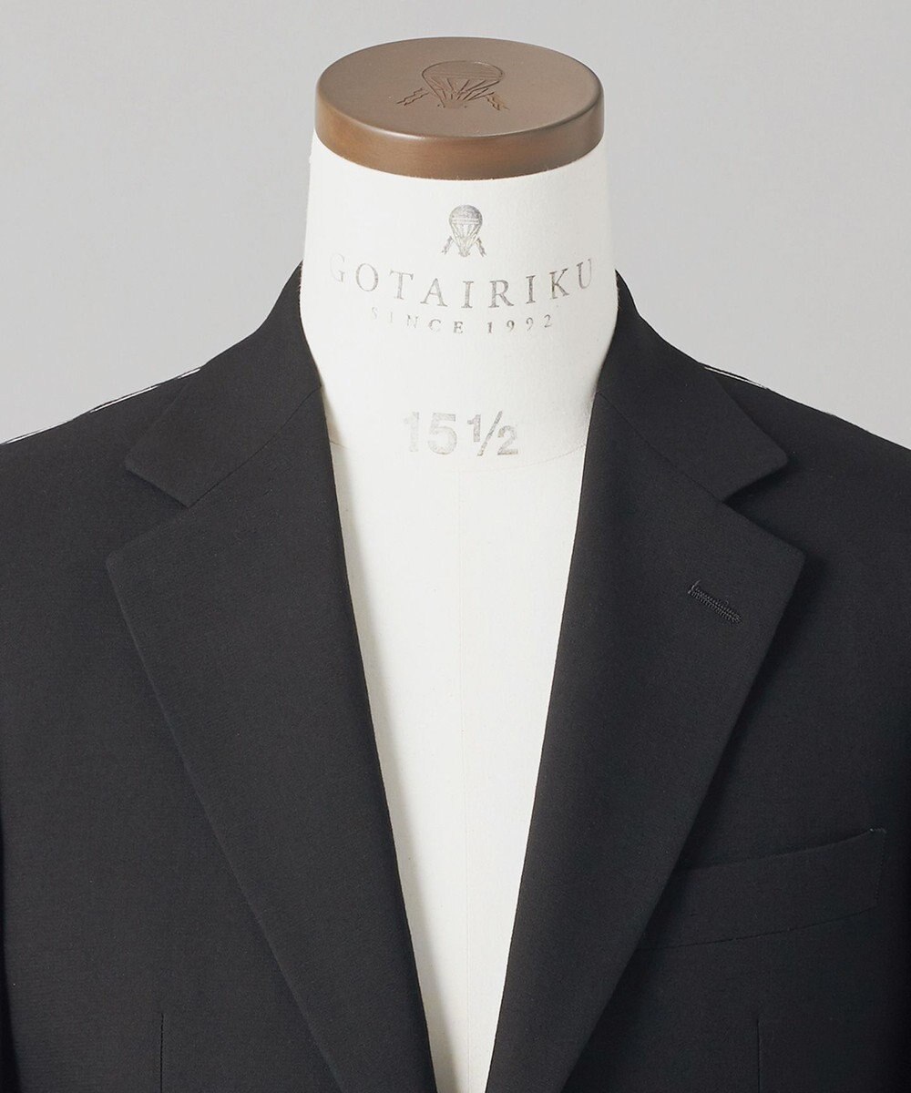 GOTAIRIKU 【WEAR BLACK】御幸毛織 スーパーブラックフォーマルスーツ 