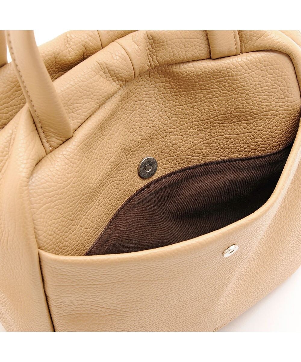 MioFIRANO ボックス本革ハンドバッグ 2WAY　fiLEAT フィリート 