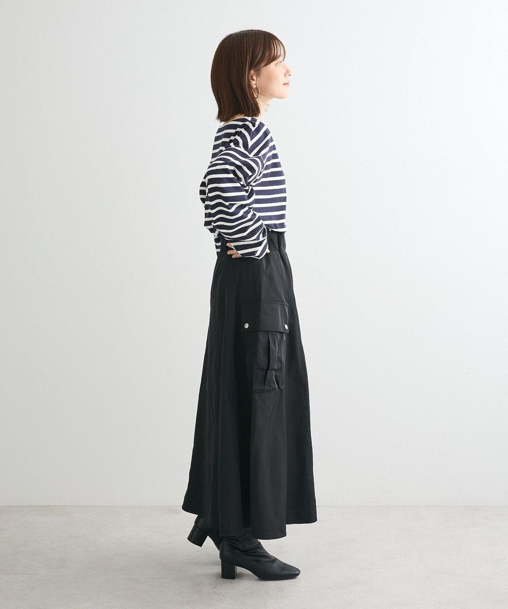 Green Parks ・ＳＵＧＡＲ　ＳＰＯＯＮ　ミリタリーフレアスカート 