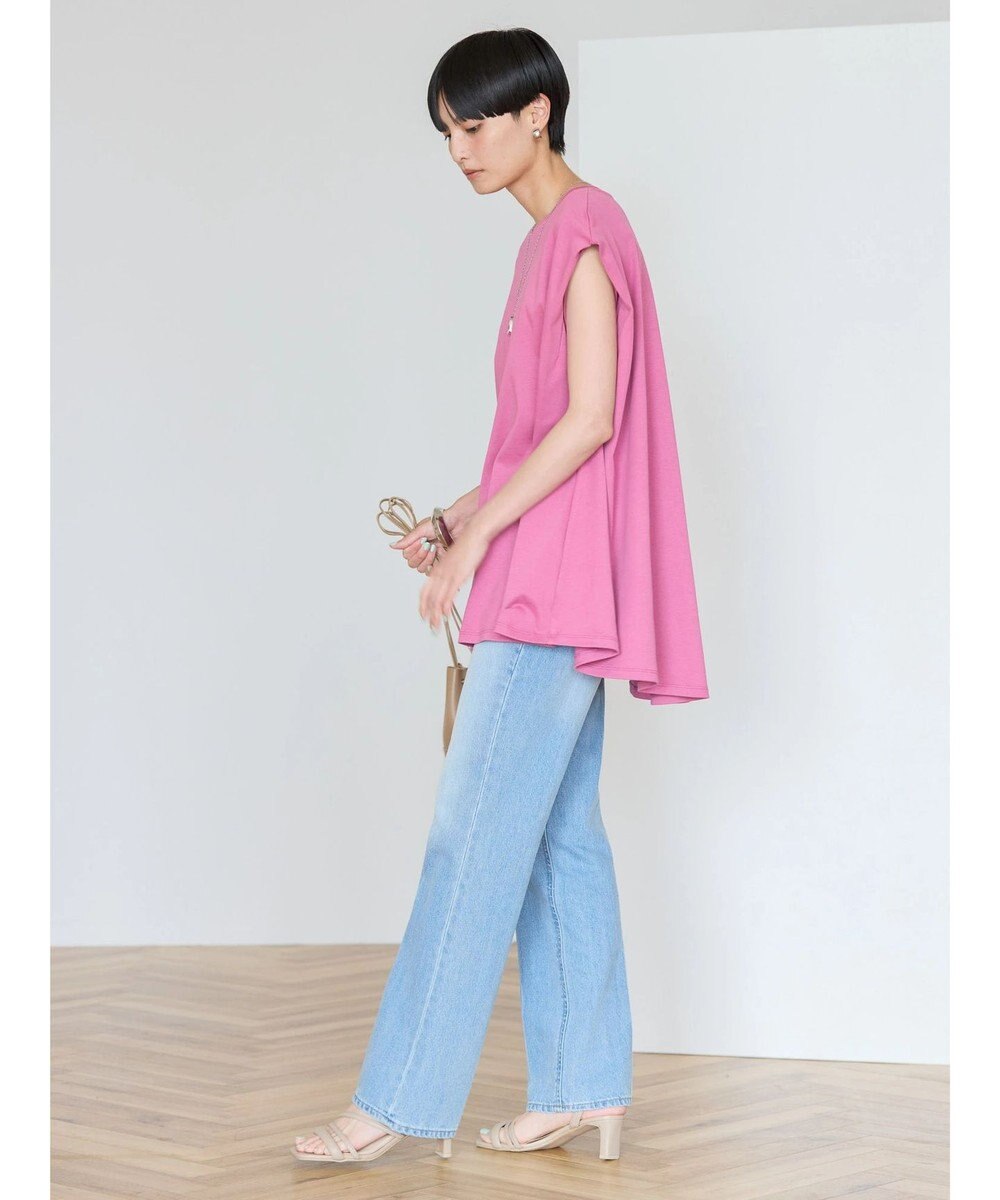 AMERICAN HOLIC 接触冷感フレンチスリーブカットチュニック 