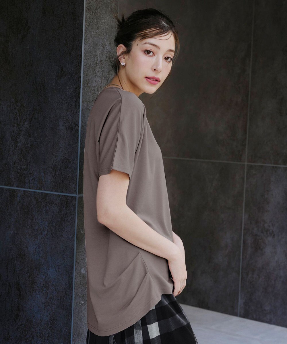 Tiaclasse 【洗える】脇タックポンチプルオーバー 