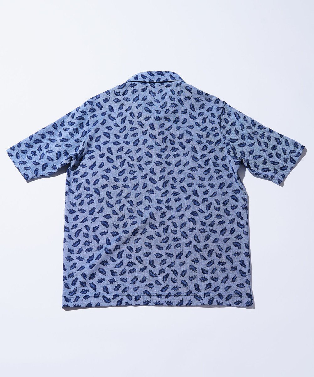 JOSEPH ABBOUD MOUNTAIN 暑さに徹底抗戦【首元に冷感ジェル】フリーズパック ポロ リーフ柄 