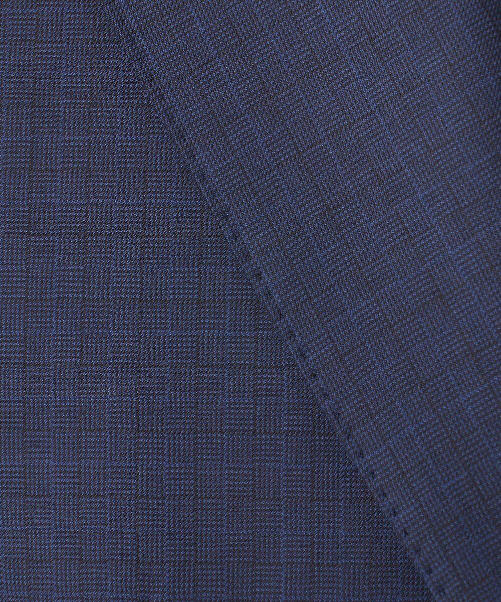 GOTAIRIKU WEB&一部店舗限定【DORMEUIL/ドーメル】IMPERIALJADE/インペリアルジェイド 通年 3ピーススーツ（ネイビー×格子） 