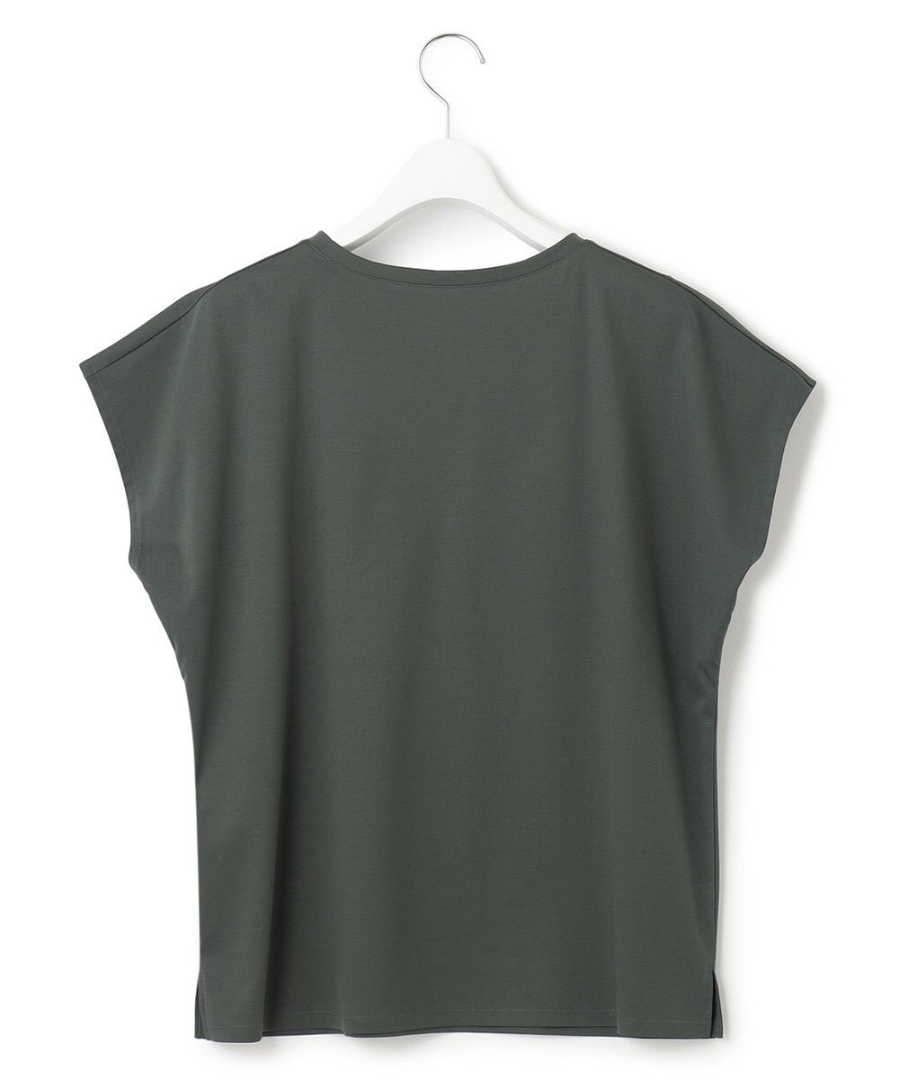 23区 シアーフリルジャージー ラッフル カットソー 