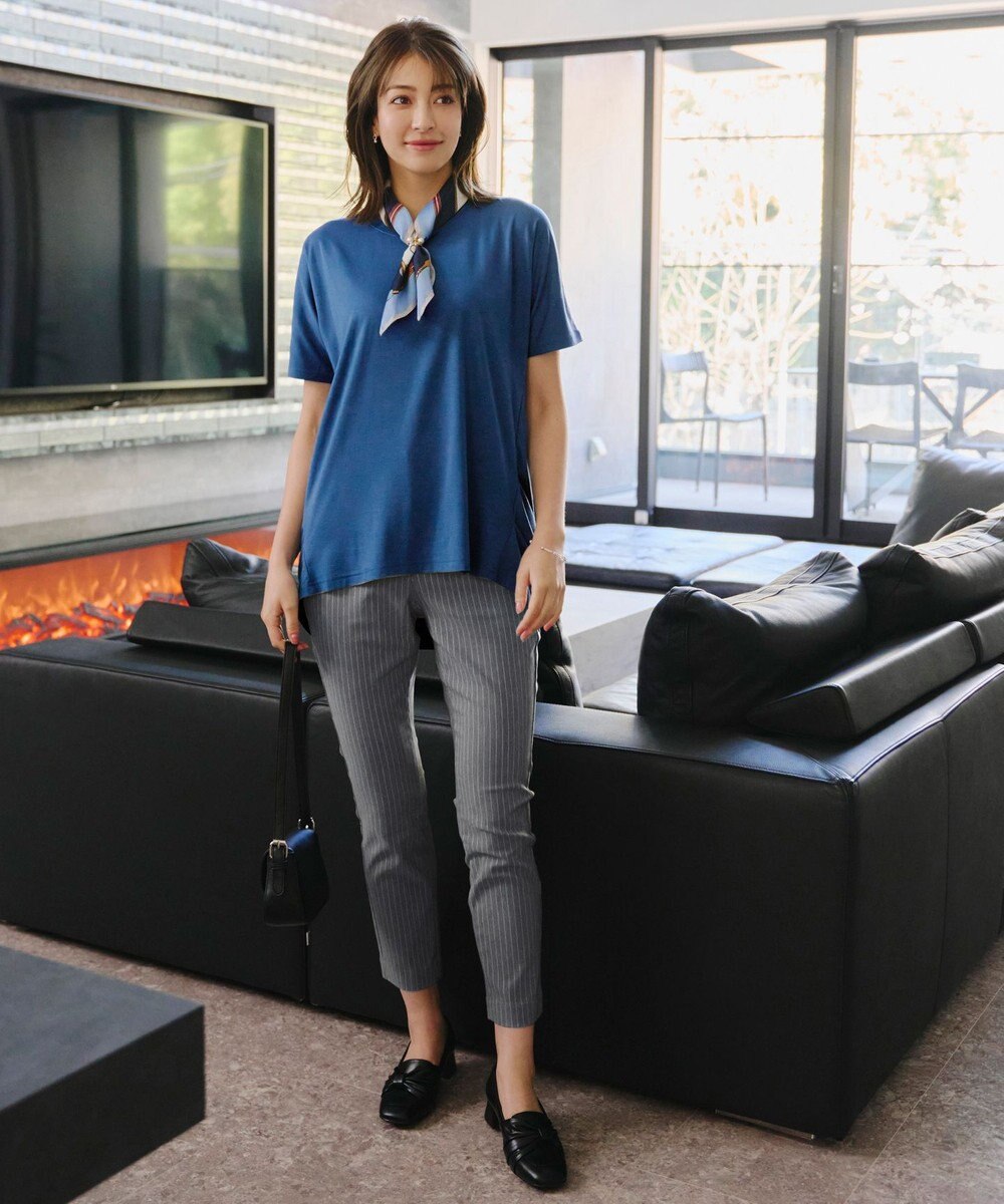 Tiaclasse 【洗える】脇タックポンチプルオーバー 