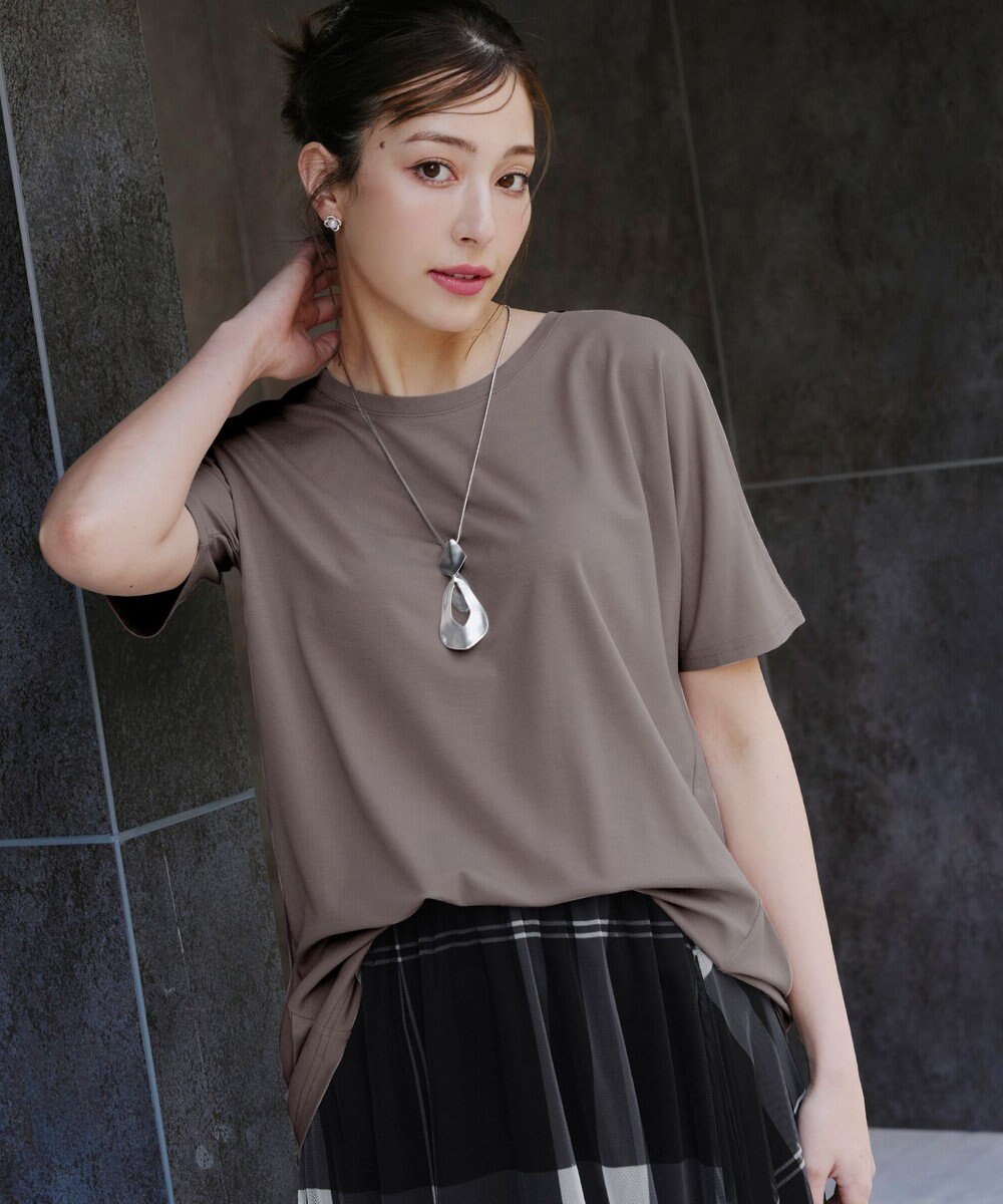 Tiaclasse 【洗える】脇タックポンチプルオーバー 