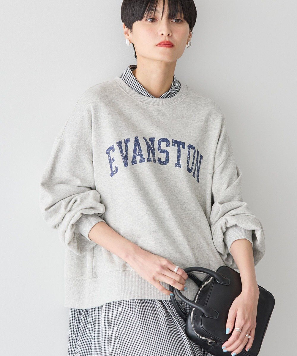 AMERICAN HOLIC ＥＶＡＮＳＴＯＮ　ミニ裏毛プルオーバー 