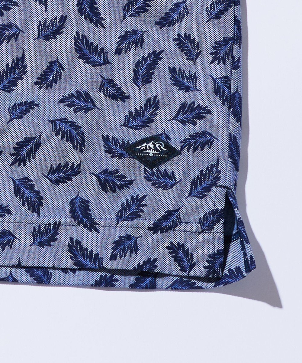 JOSEPH ABBOUD MOUNTAIN 暑さに徹底抗戦【首元に冷感ジェル】フリーズパック ポロ リーフ柄 