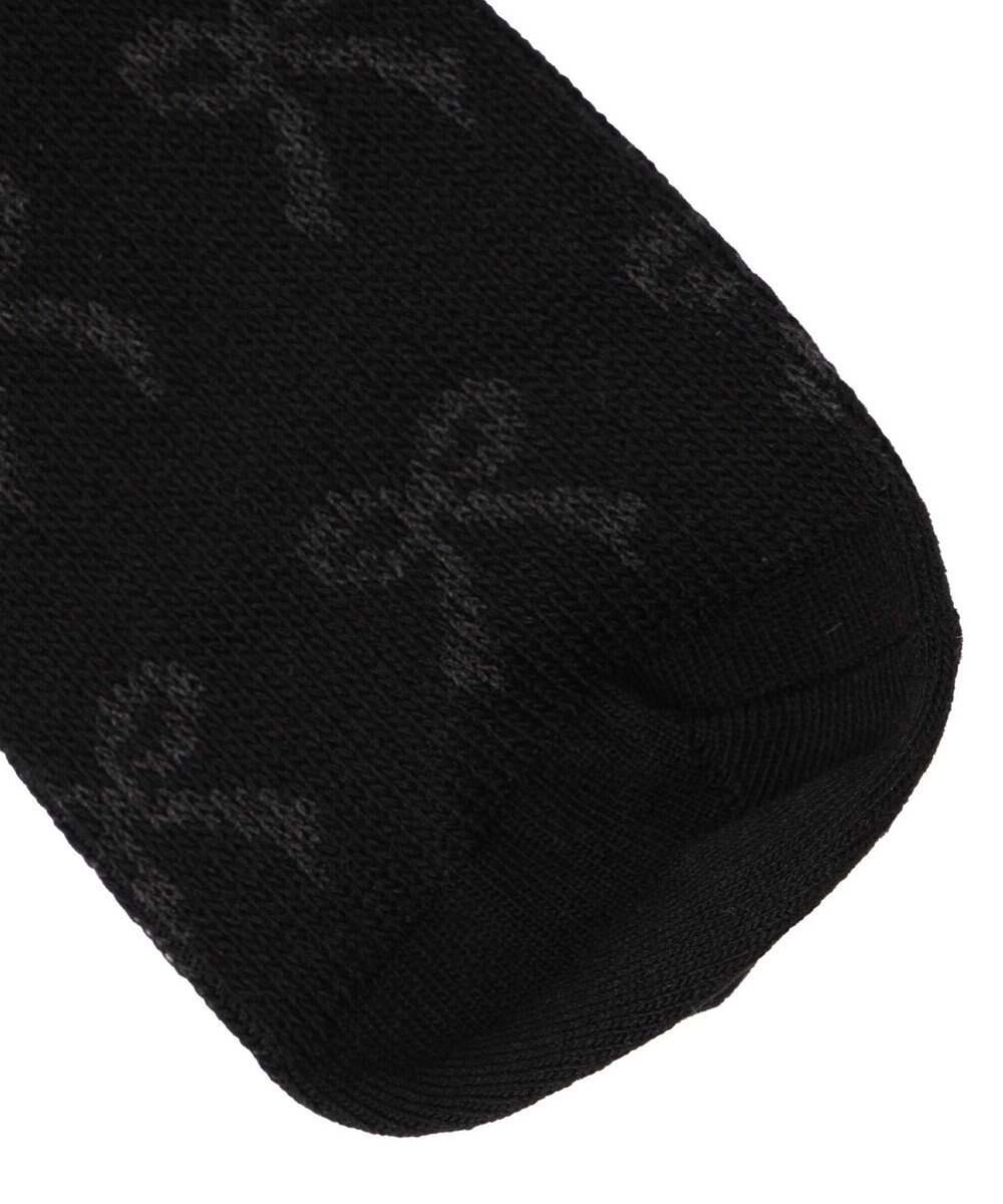 WEGO ジャガード総柄リボンソックス 