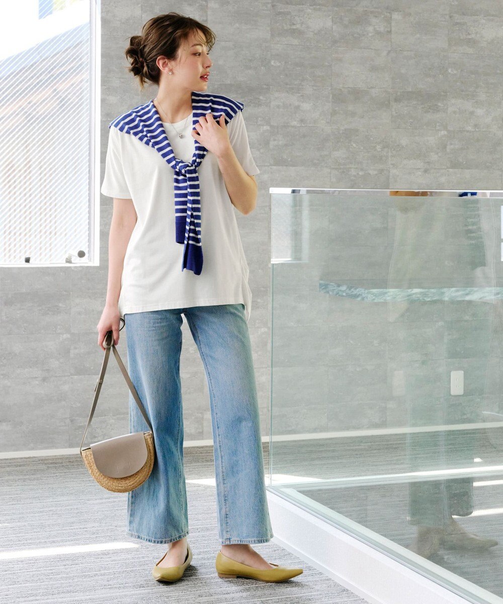 Tiaclasse 【洗える】脇タックポンチプルオーバー 