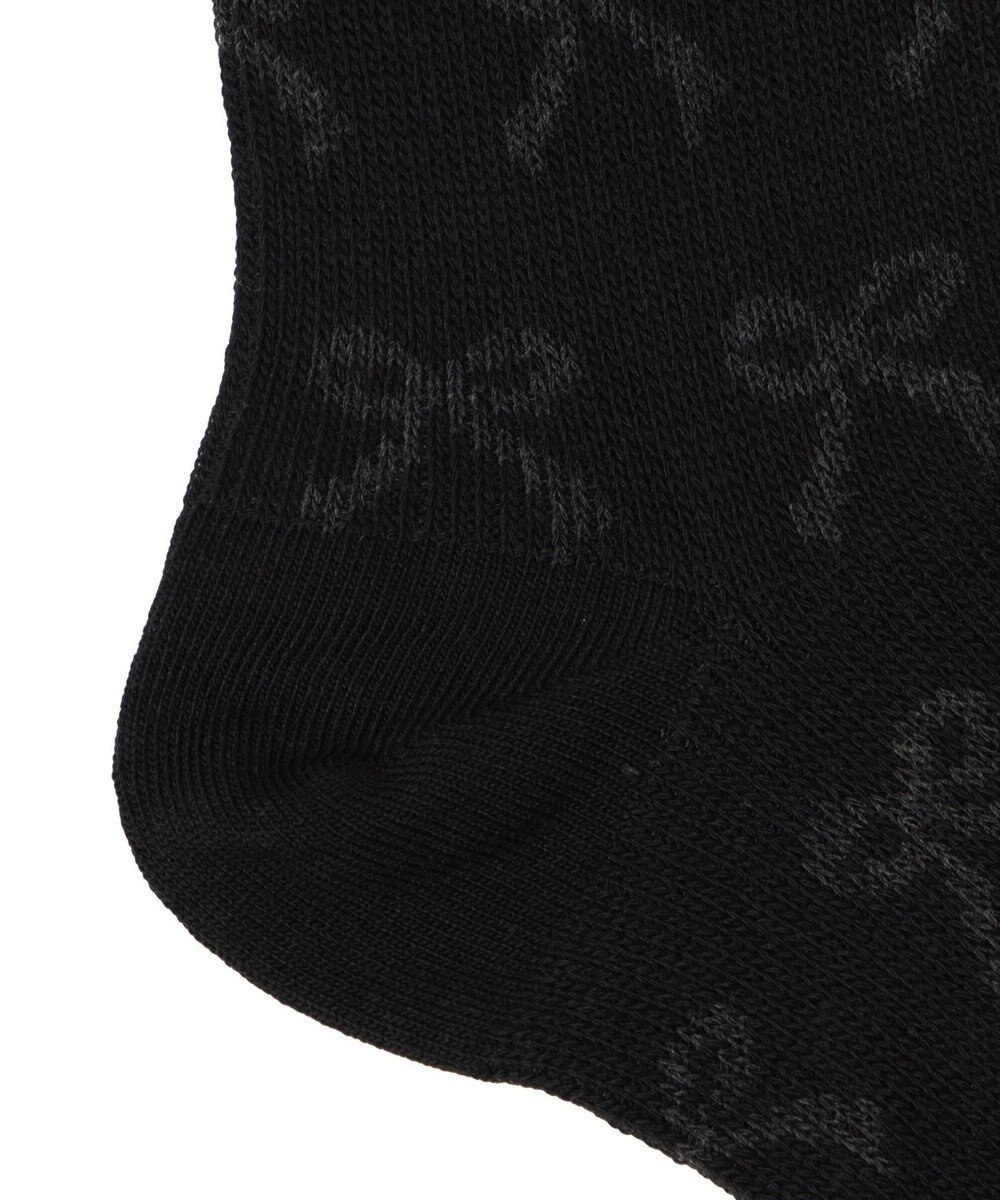 WEGO ジャガード総柄リボンソックス 