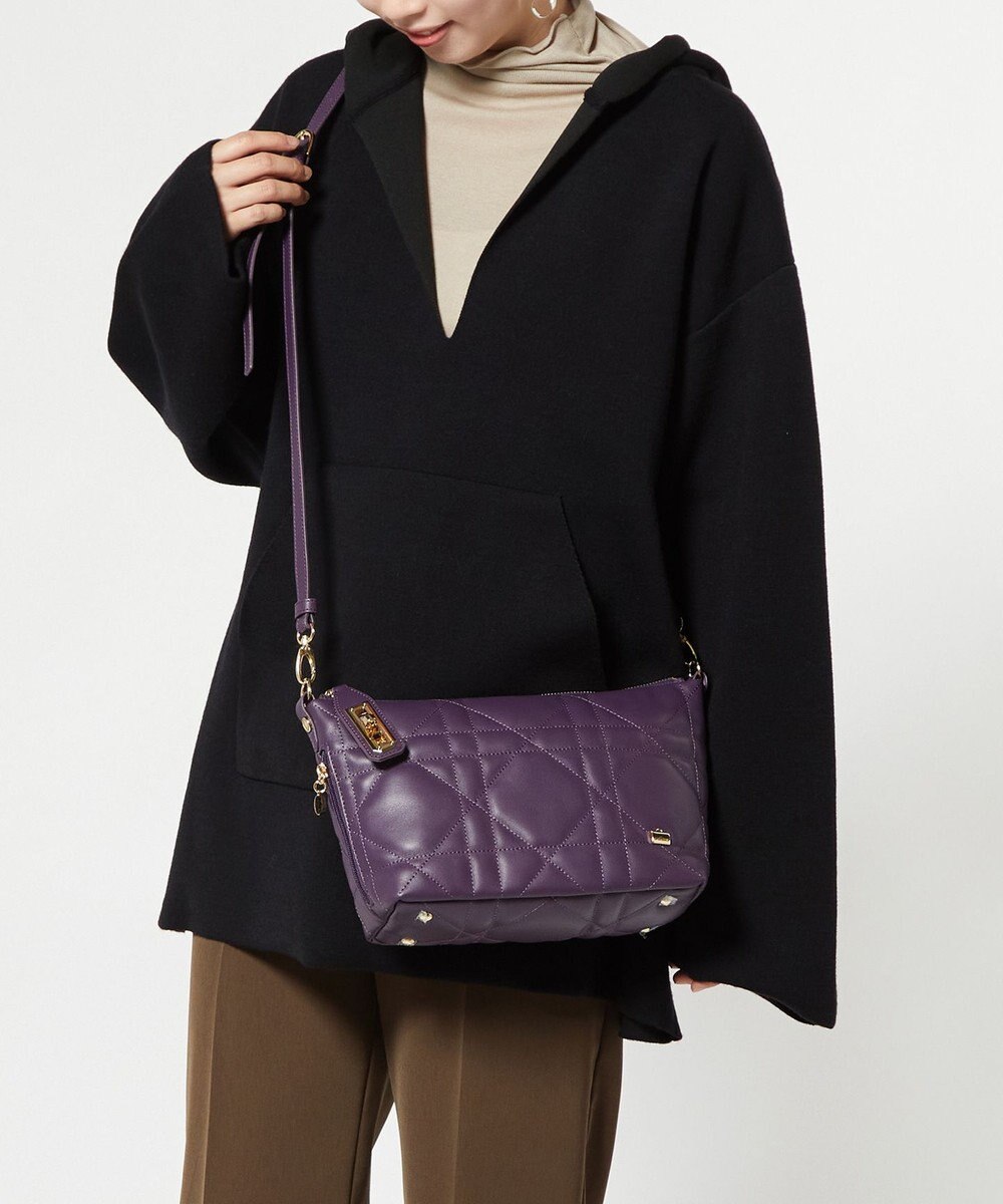 LA BAGAGERIE シープキルティング　2WAYショルダー 