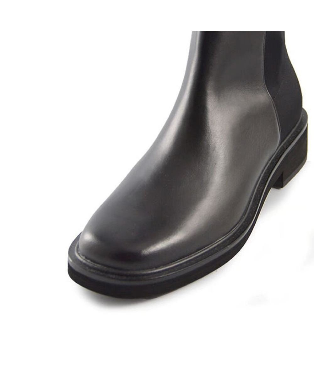 APOM イタリアンカーフ バックストレッチロングブーツ 40 