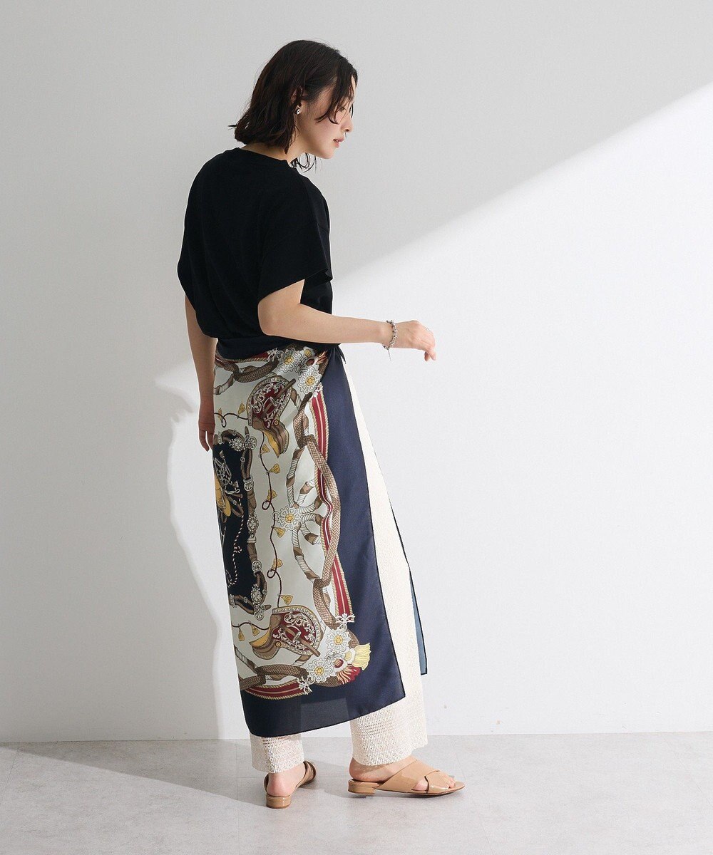 Green Parks 袖フレアフレンチスリーブニットプルオーバー 