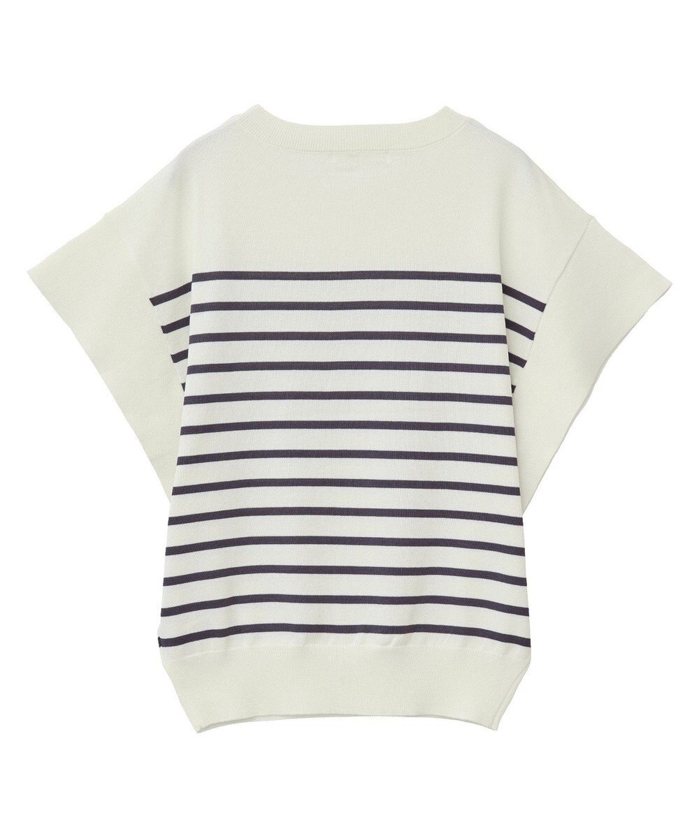 Green Parks 袖フレアフレンチスリーブニットプルオーバー 