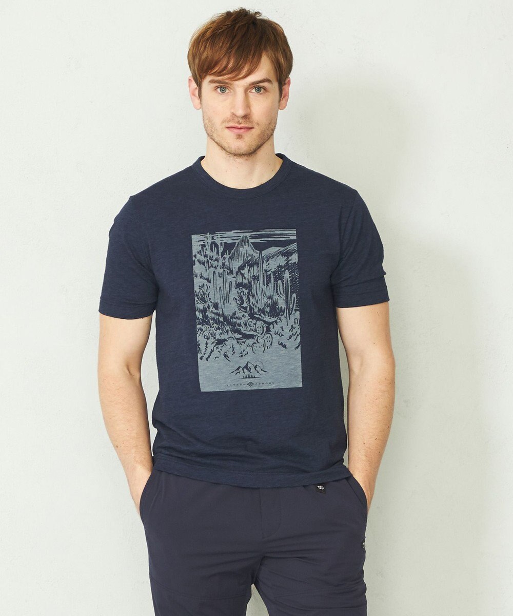 JOSEPH ABBOUD MOUNTAIN 【UNISEX】ヴィンテージオーガニック天竺 Tシャツ 