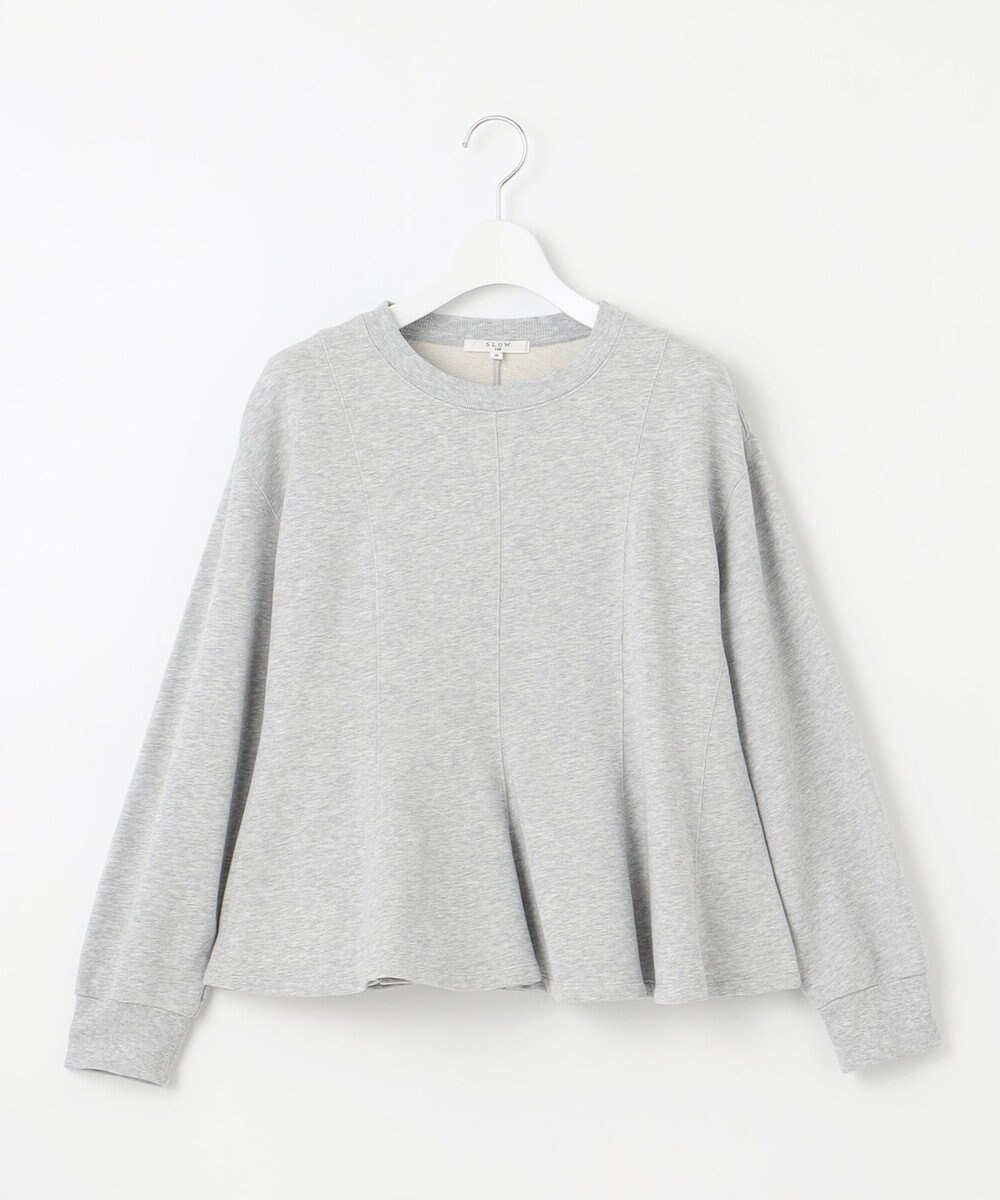 23区 【SLOW/一部店舗限定】好評につき追加生産！ハイゲージテリー スウェット デザイン カットソー 